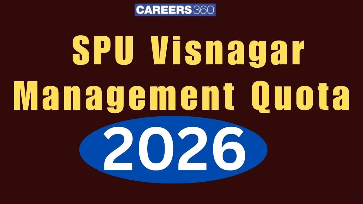 SPU Visnagar Management Quota Admission 2025 – Eligibility, Fees & Process